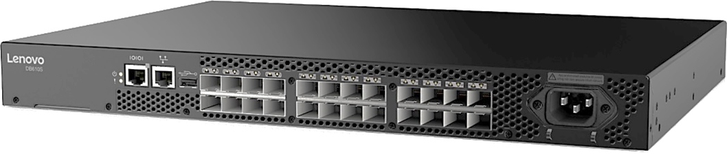 Lenovo DB610S Gigabit Ethernet (10/100/1000) 1U Czarny