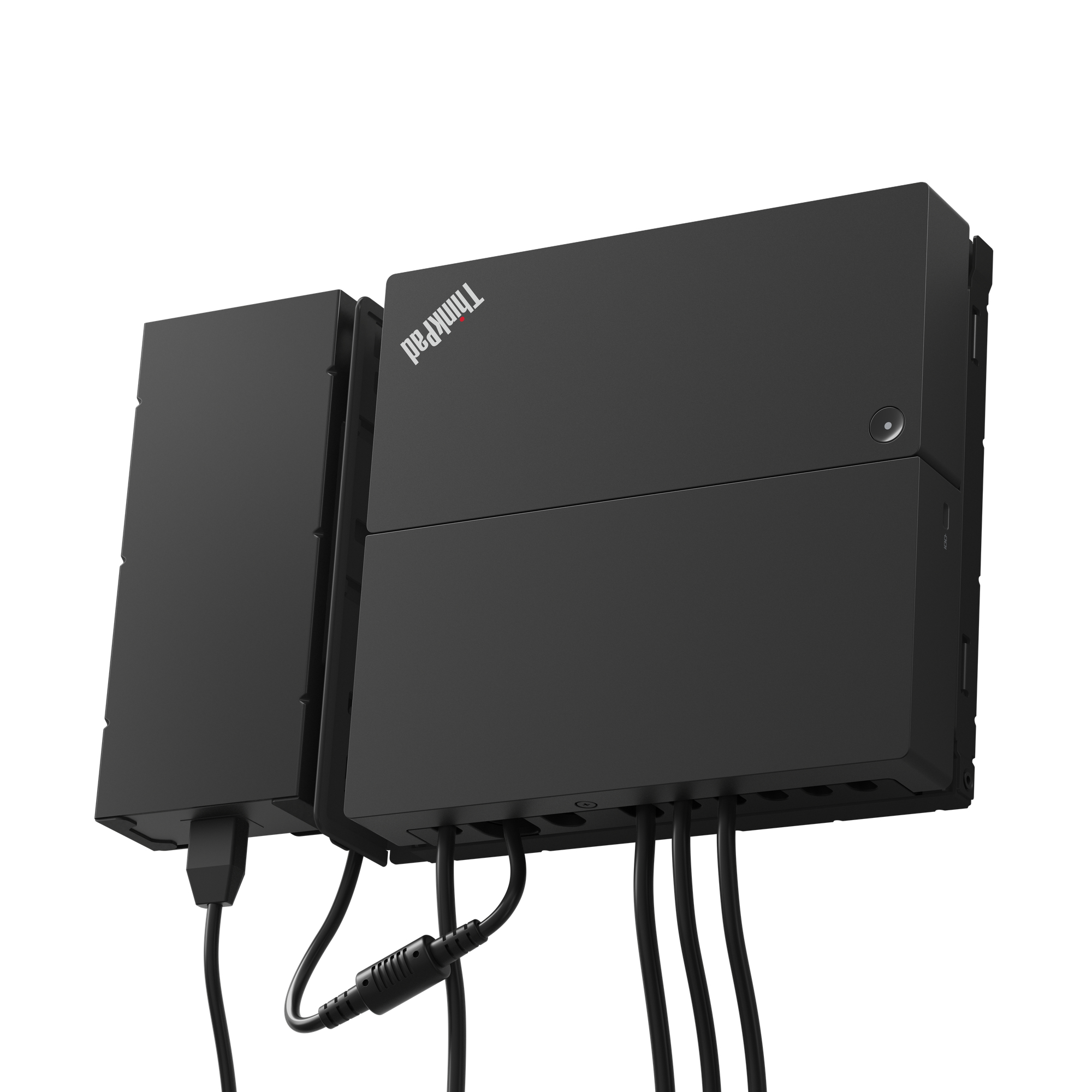Lenovo ThinkSmart SmartDock Przewodowa USB 3.2 Gen 2 (3.1 Gen 2) Type-C Czarny - obrazek 3