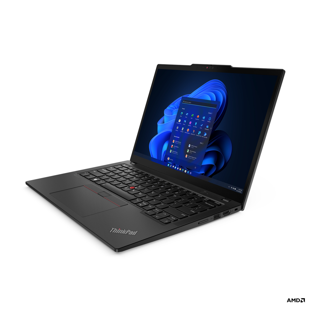 Lenovo ThinkPad X13 Gen 4 (AMD) AMD Ryzen™ 7 PRO 7840U Laptop 33,8 cm (13.3") WUXGA 16 GB LPDDR5x-SDRAM 512 GB SSD Wi-Fi 6E (802.11ax) Windows 11 Pro Francuski Czarny - obrazek 5
