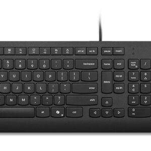 Lenovo 4X31R64400 klawiatura Dołączona myszka Uniwersalne USB US English Czarny