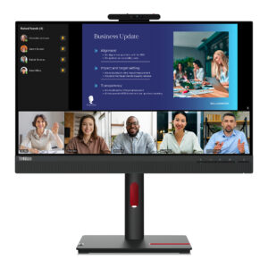 Lenovo ThinkVision T24v-30 monitor komputerowy 60,5 cm (23.8") 1920 x 1080 px Full HD LED Czarny
