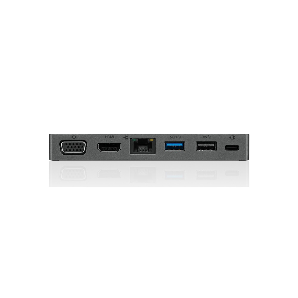 Lenovo 4X90S92381 stacja dokująca Przewodowa USB 3.2 Gen 1 (3.1 Gen 1) Type-C Szary - obrazek 3