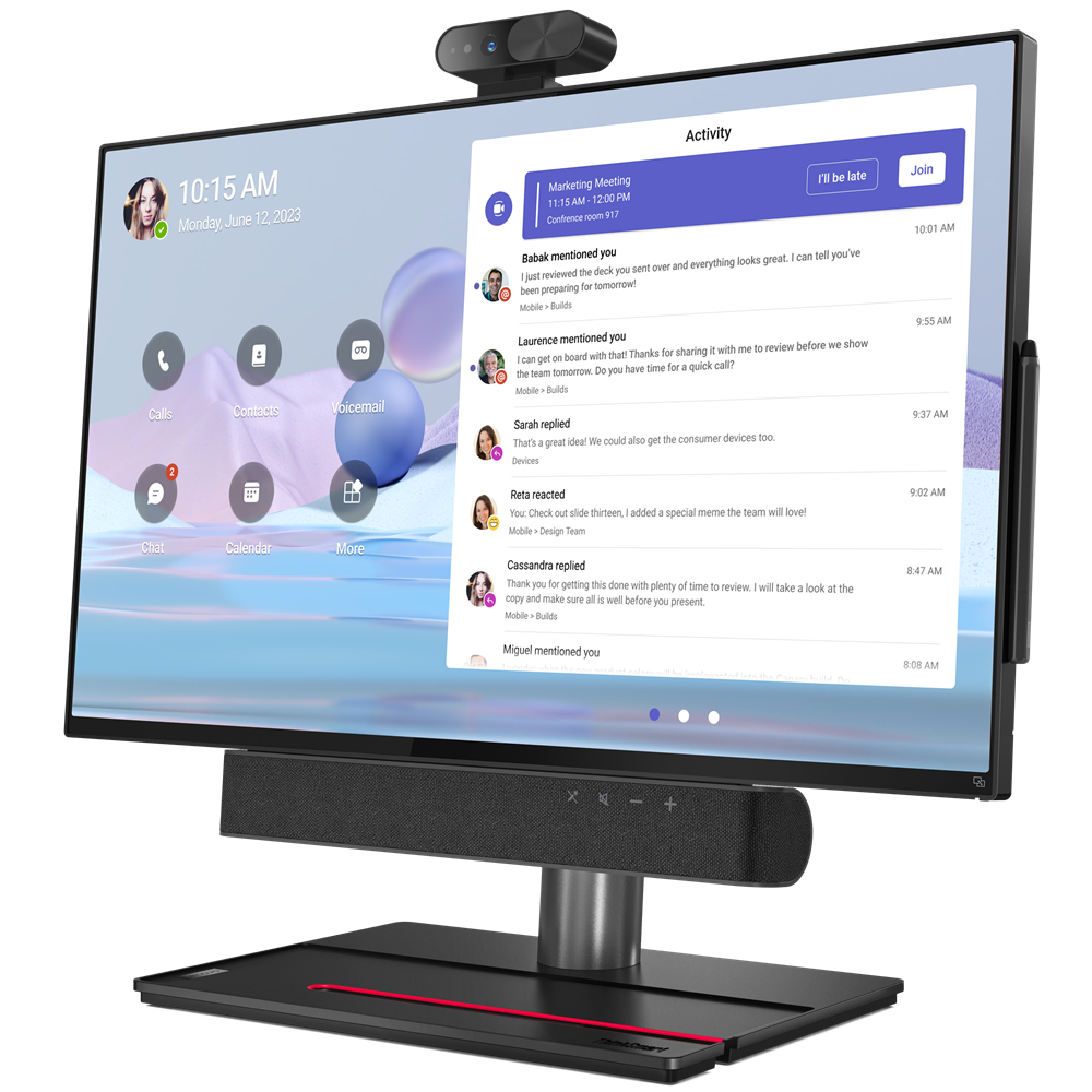 Lenovo ThinkSmart View Plus system videokonferencyjny Przewodowa sieć LAN Osobisty system wideokonferencji - obrazek 3
