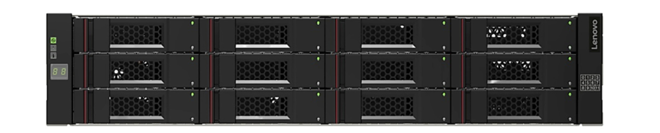 Lenovo 4587A11 obudowa do dysków twardych Obudowa HDD/SSD Czarny 2.5/3.5"