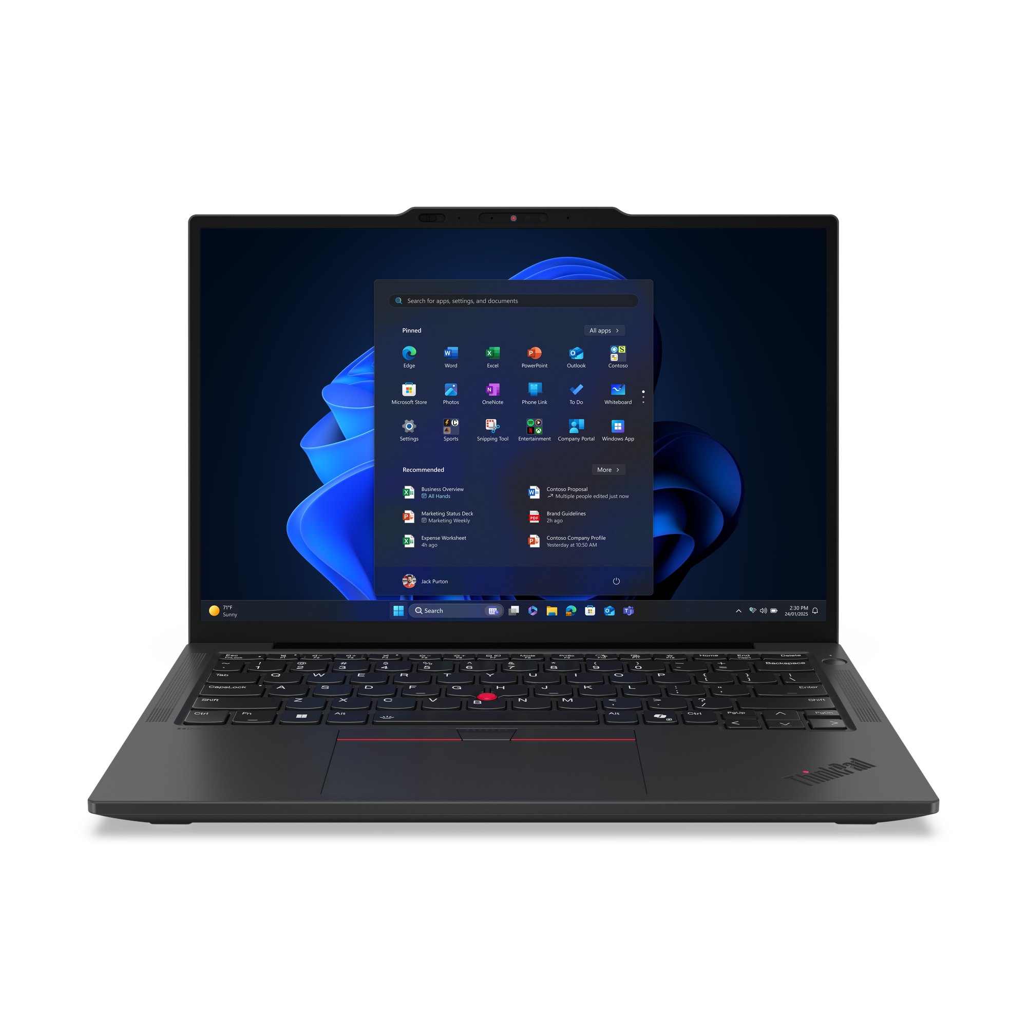 Lenovo ThinkPad X13 Gen 6 (Intel) Intel Core Ultra 7 255U Laptop 33,8 cm (13.3") WUXGA 16 GB LPDDR5x-SDRAM 512 GB SSD Wi-Fi 6E (802.11ax) Windows 11 Pro Włoski Czarny