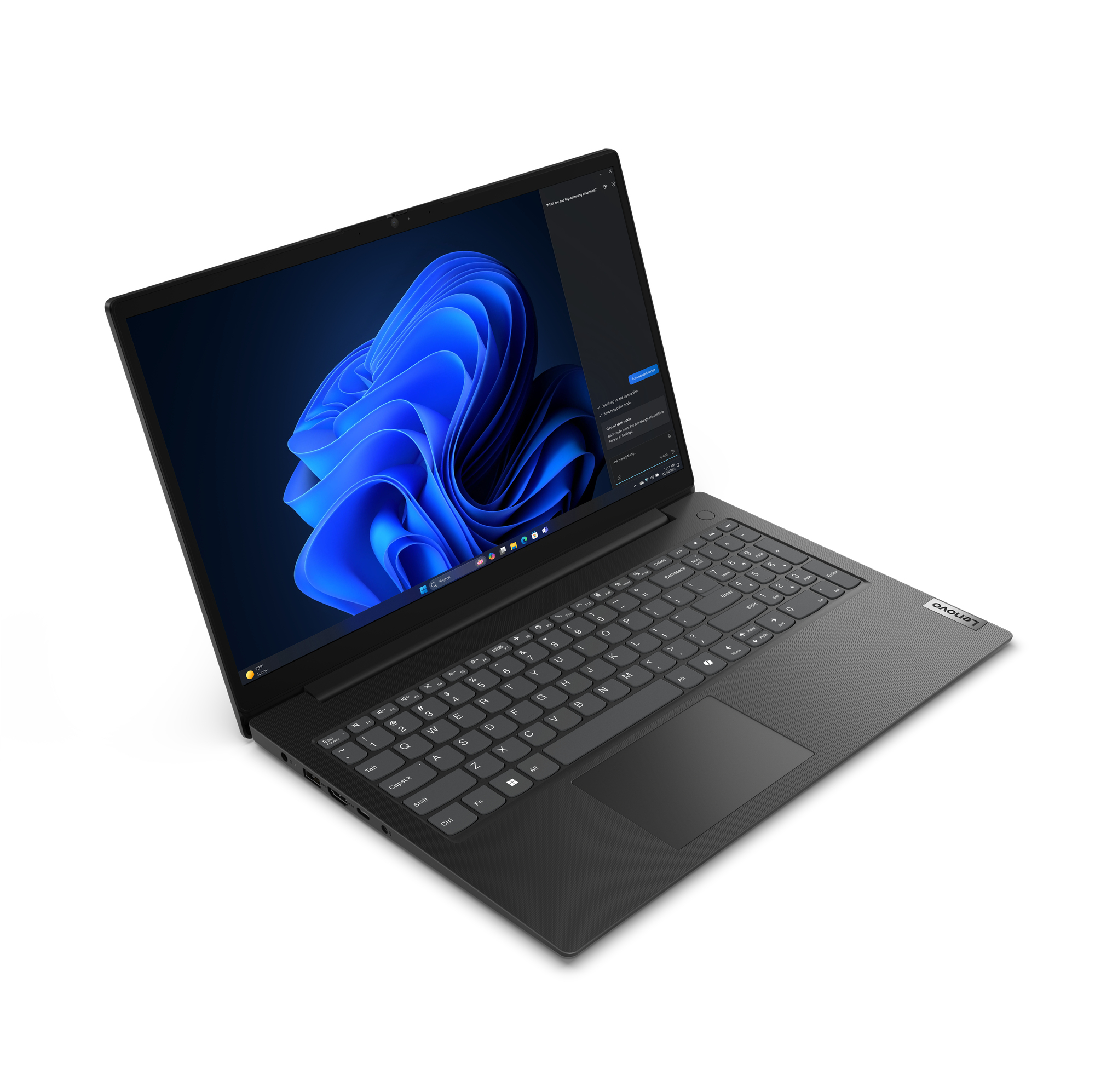 Lenovo V15 G5 IRL Intel® Core™ i5 i5-13420H Laptop 39,6 cm (15.6") Full HD 8 GB DDR5-SDRAM 512 GB SSD Wi-Fi 6 (802.11ax) Windows 11 Pro Hiszpański Czarny - obrazek 2