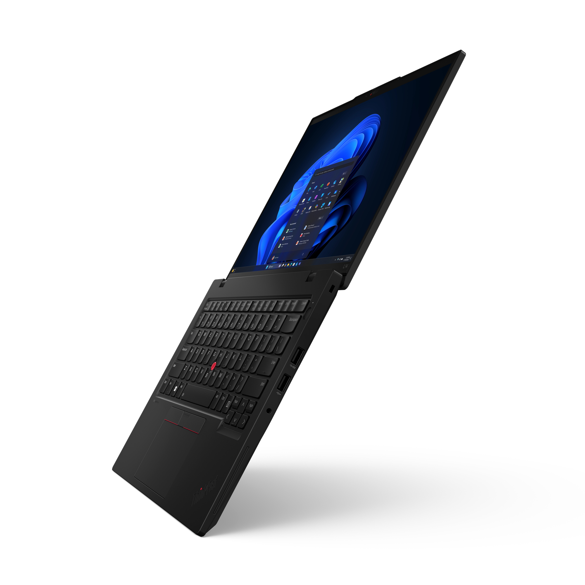 Lenovo ThinkPad L14 Gen 6 (Intel) Intel Core Ultra 5 225U Laptop 35,6 cm (14") WUXGA 32 GB DDR5-SDRAM 1 TB SSD Wi-Fi 6E (802.11ax) Windows 11 Pro Niemiecki Czarny - obrazek 3
