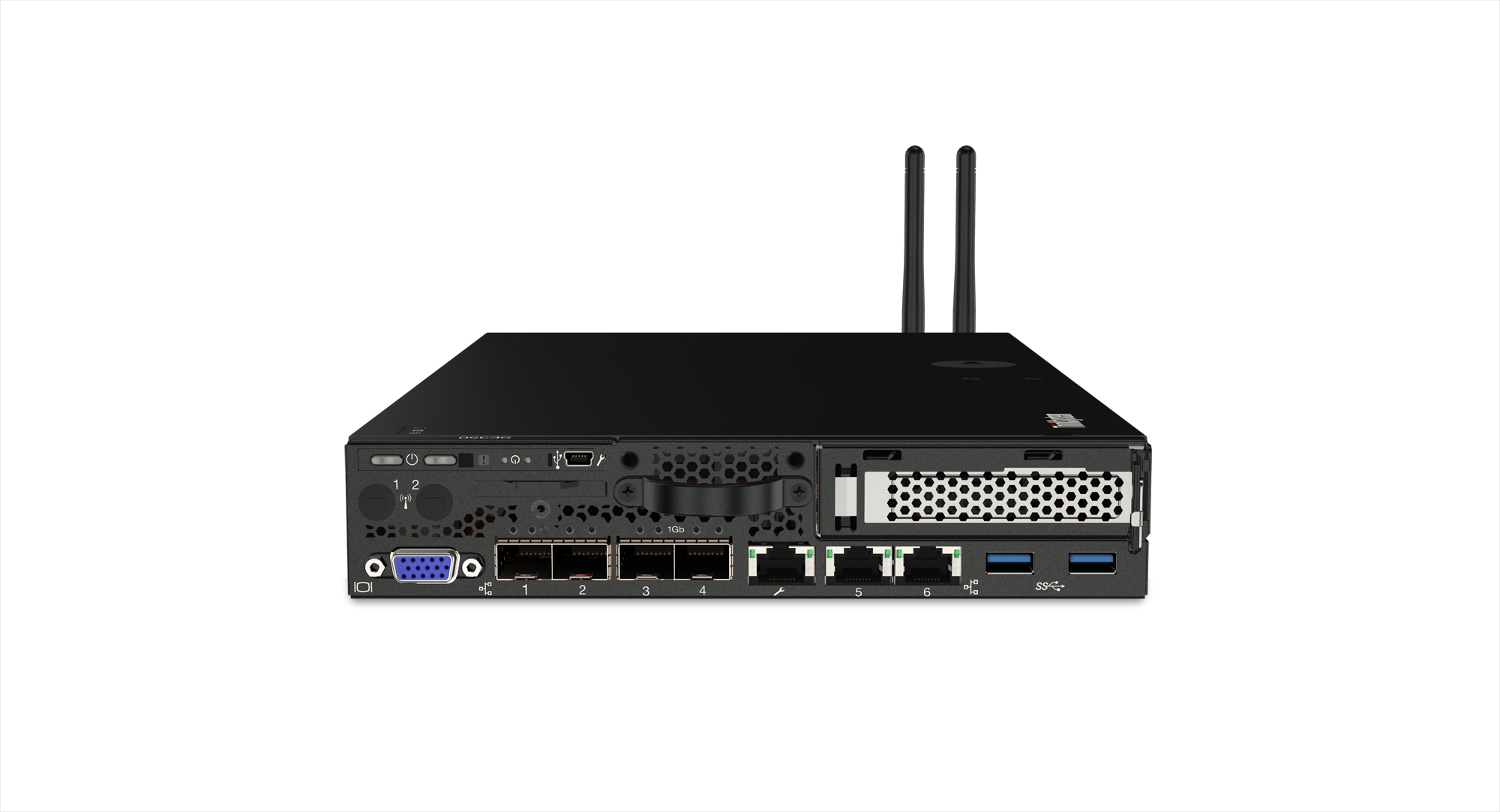 Lenovo ThinkSystem SE350 serwer Rack (1U) Intel® Xeon® D D-2143IT 2,2 GHz 32 GB DDR4-SDRAM