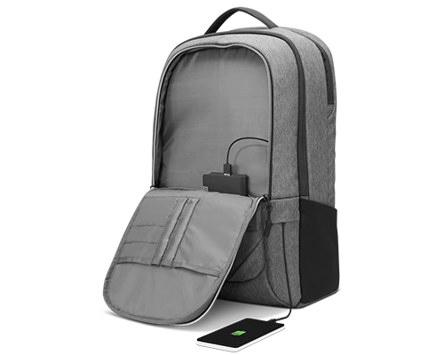 Lenovo 4X40X54260 torba na laptop 43,9 cm (17.3") Plecak Ciemnoszary, Szary - obrazek 4