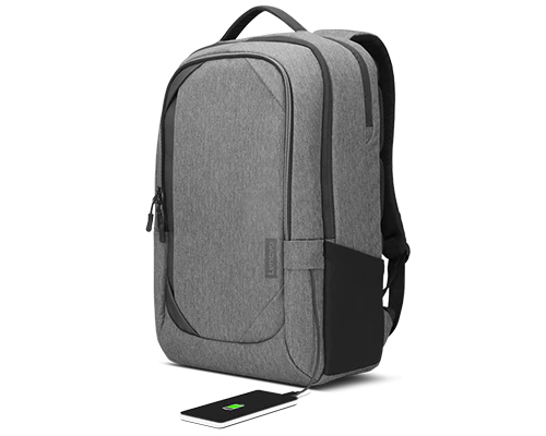 Lenovo 4X40X54260 torba na laptop 43,9 cm (17.3") Plecak Ciemnoszary, Szary - obrazek 3