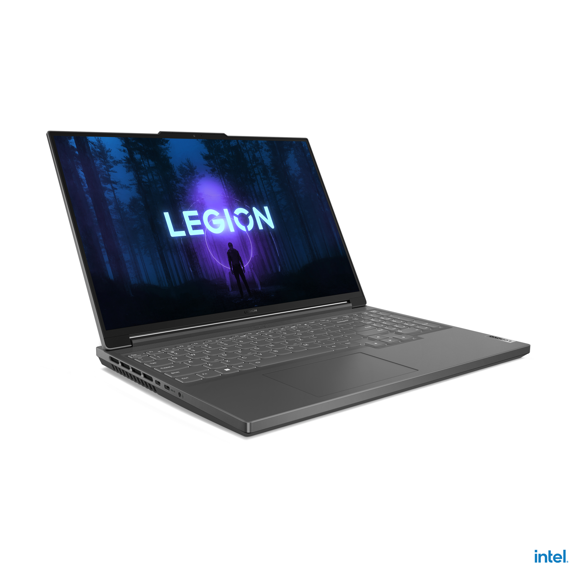 Lenovo Legion Slim 5 16IRH8 Intel® Core™ i5 i5-13500H Laptop 40,6 cm (16") WUXGA 16 GB DDR5-SDRAM 512 GB SSD NVIDIA GeForce RTX 4050 Wi-Fi 6E (802.11ax) Angielski Szary - obrazek 2