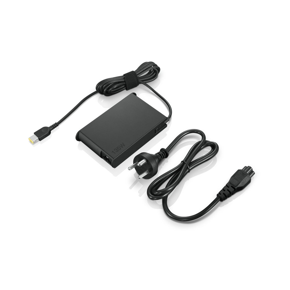 Lenovo 4X20Q88544 adapter zasilający/ inwentor Wewnętrzna 135 W Czarny - obrazek 2
