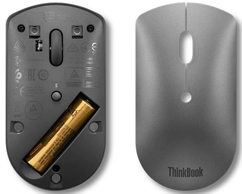 Lenovo ThinkBook myszka Biuro Oburęczny Bluetooth Optyczny 2400 DPI - obrazek 2