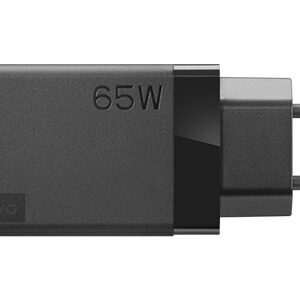 Lenovo 40AW0065WW ładowarka do urządzeń przenośnych Uniwersalne Czarny Prąd przemienny Wewnętrzna