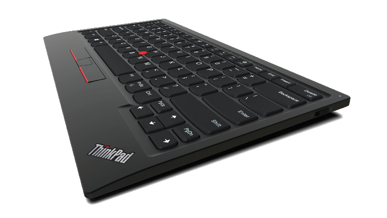 Lenovo 4Y40X49493 klawiatura Uniwersalne RF Wireless + Bluetooth QWERTY US English Czarny - obrazek 2