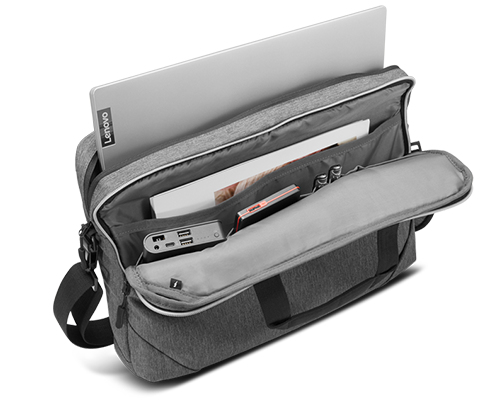 Lenovo Urban 39,6 cm (15.6") Torba ładowana od góry Ciemnoszary, Szary - obrazek 4
