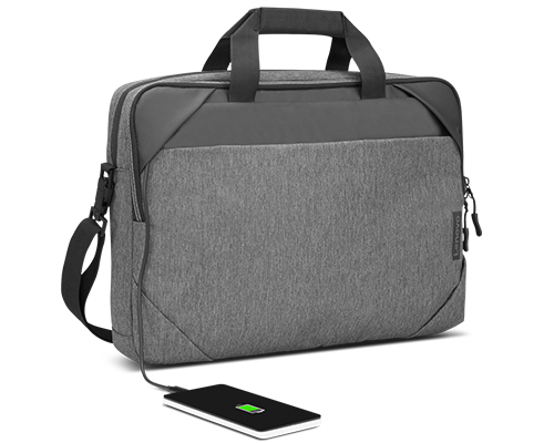Lenovo Urban 39,6 cm (15.6") Torba ładowana od góry Ciemnoszary, Szary - obrazek 3