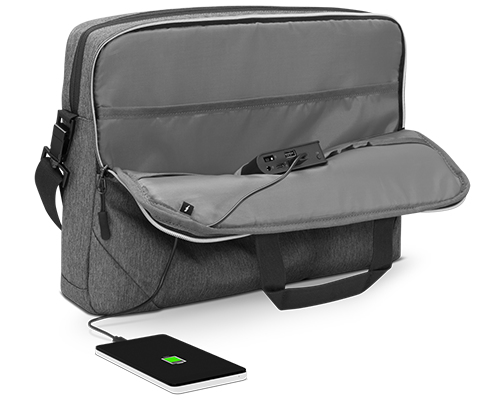 Lenovo Urban 39,6 cm (15.6") Torba ładowana od góry Ciemnoszary, Szary - obrazek 5