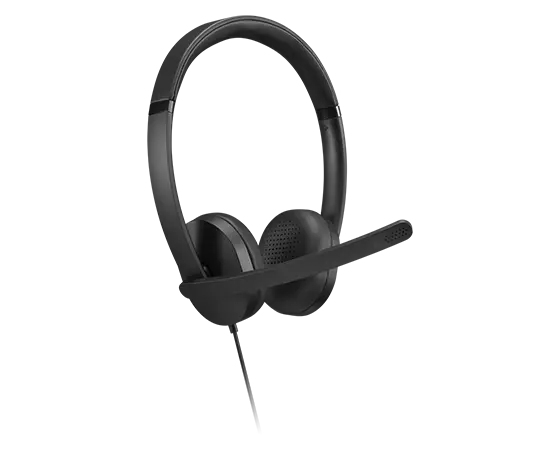 Lenovo 4XD1P83425 słuchawki/zestaw słuchawkowy Przewodowa Opaska na głowę Połączenia/muzyka USB Typu-A Czarny - obrazek 4