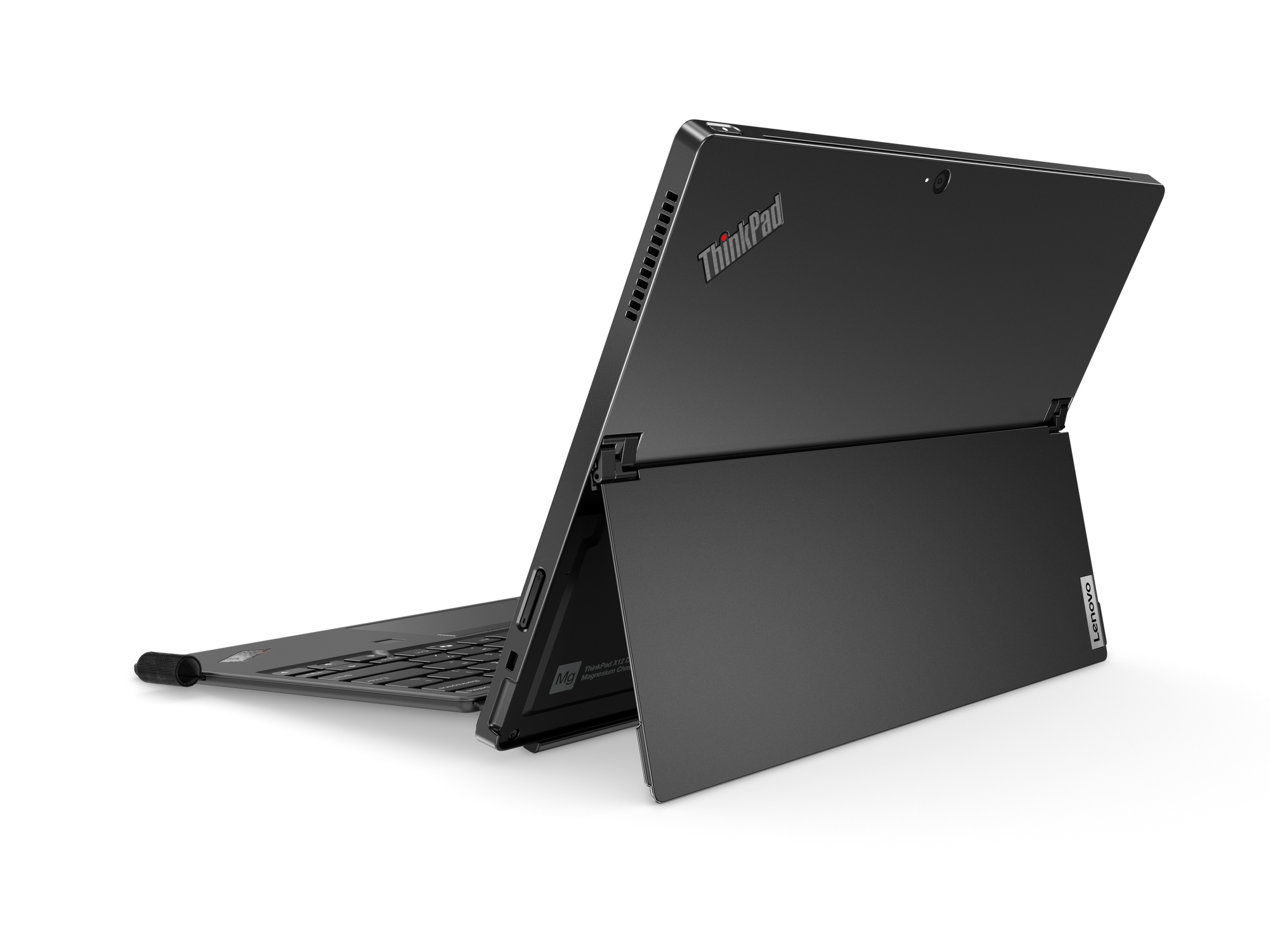 Lenovo ThinkPad X12 Detachable Gen 2 Intel Core Ultra 7 164U Hybryda (2w1) 31,2 cm (12.3") Ekran dotykowy Full HD+ 32 GB LPDDR5x-SDRAM 1 TB SSD Wi-Fi 6E (802.11ax) Windows 11 Pro Angielski Czarny - obrazek 4