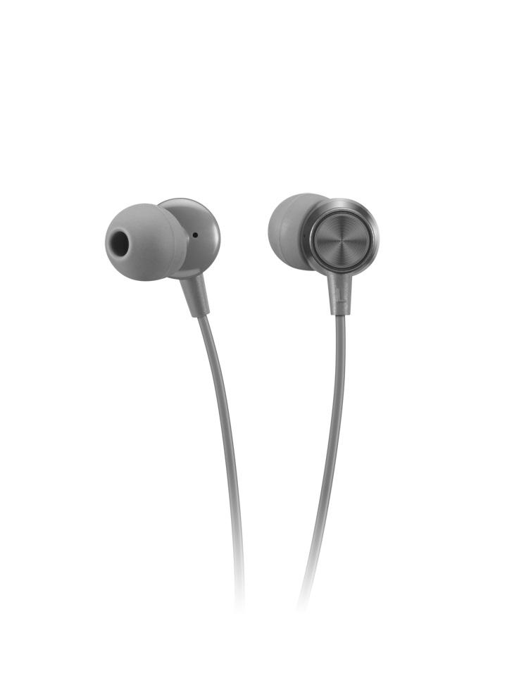 Lenovo 300 USB-C WIRED IN-EAR HEADPHONE - GREY - obrazek 4