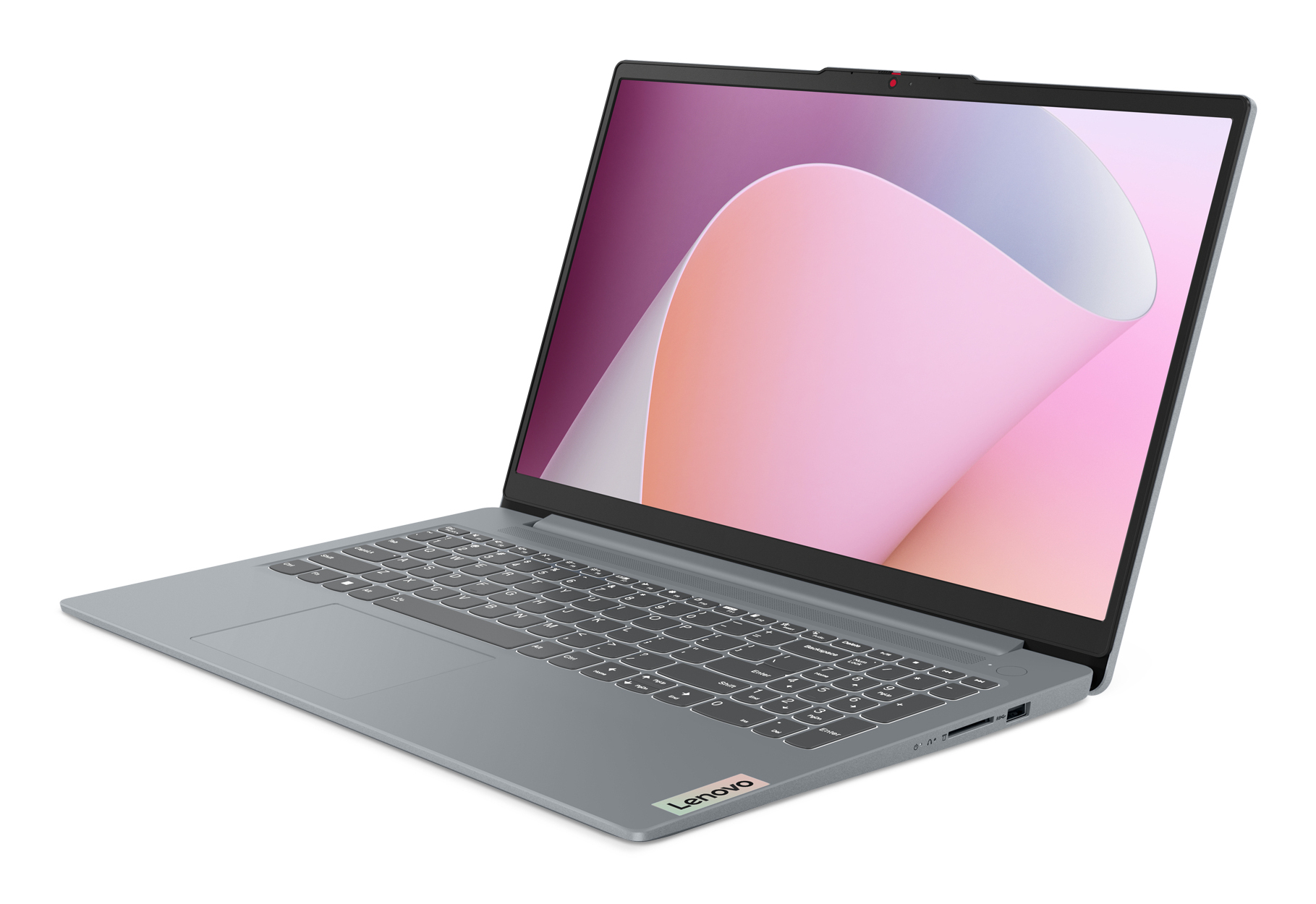 Lenovo IdeaPad Slim 3 15AMN8 AMD Ryzen™ 3 7320U Laptop 39,6 cm (15.6") Full HD 8 GB LPDDR5-SDRAM 512 GB SSD Wi-Fi 5 (802.11ac) Windows 11 Home Angielski Szary - obrazek 3