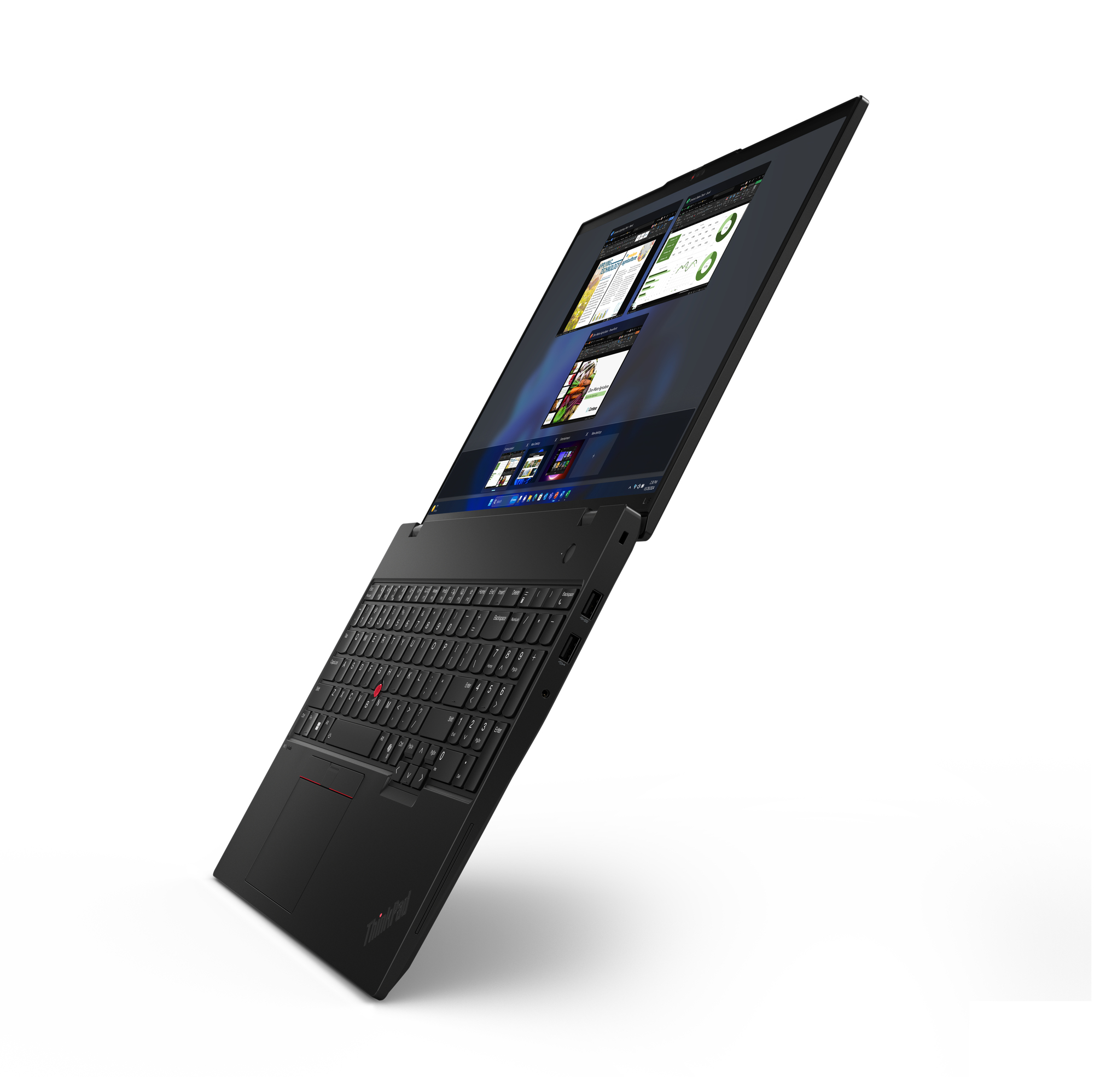 Lenovo ThinkPad L16 Gen 1 (AMD) AMD Ryzen™ 5 PRO 7535U Laptop 40,6 cm (16") WUXGA 16 GB DDR5-SDRAM 512 GB SSD Wi-Fi 6E (802.11ax) Windows 11 Pro Angielski Czarny - obrazek 3