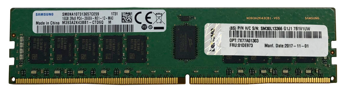 Lenovo 4X77A81441 moduł pamięci 64 GB 1 x 64 GB DDR5 288-pin DIMM Korekcja ECC