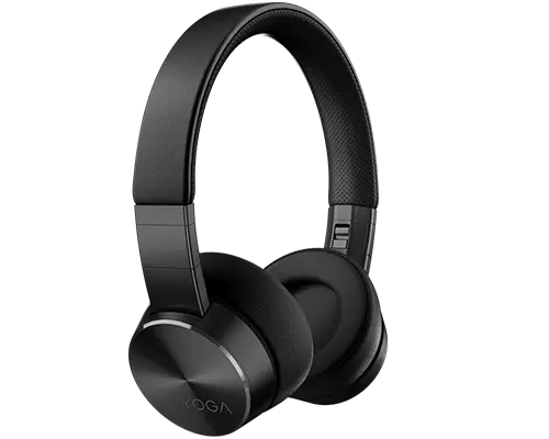 Lenovo Yoga Active Noise Cancellation Zestaw słuchawkowy Przewodowy i Bezprzewodowy Opaska na głowę Muzyka USB Type-C Bluetooth Czarny - obrazek 2