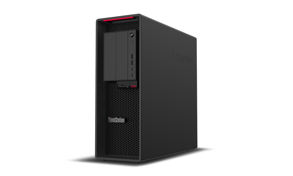 Lenovo ThinkStation P620 AMD Ryzen Threadripper PRO 5945WX 64 GB DDR4-SDRAM 1 TB SSD Windows 11 Pro Tower Stanowisko Czarny - obrazek 2