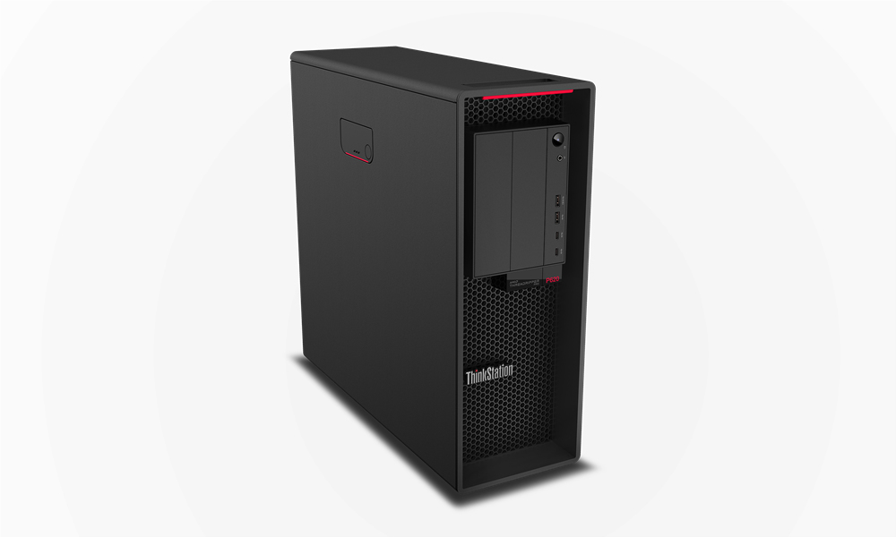 Lenovo ThinkStation P620 AMD Ryzen Threadripper PRO 5945WX 64 GB DDR4-SDRAM 1 TB SSD Windows 11 Pro Tower Stanowisko Czarny - obrazek 3