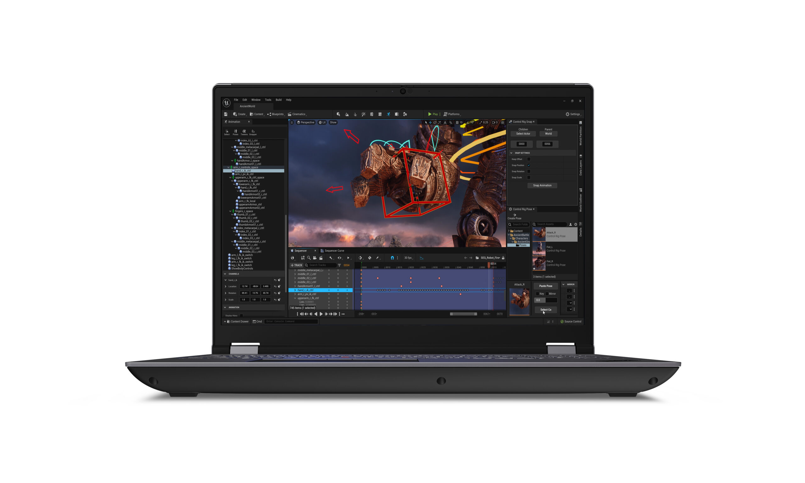 Lenovo ThinkPad P16 Gen 2 Intel® Core™ i7 i7-14700HX Mobilna stacja robocza 40,6 cm (16") WQXGA 32 GB DDR5-SDRAM 1 TB SSD NVIDIA RTX 2000 Ada Wi-Fi 6E (802.11ax) Windows 11 Pro Angielski Szary, Czarny - obrazek 4