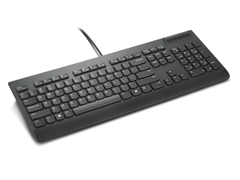 Lenovo 4Y41B69357 klawiatura Biuro USB QWERTY US English Czarny