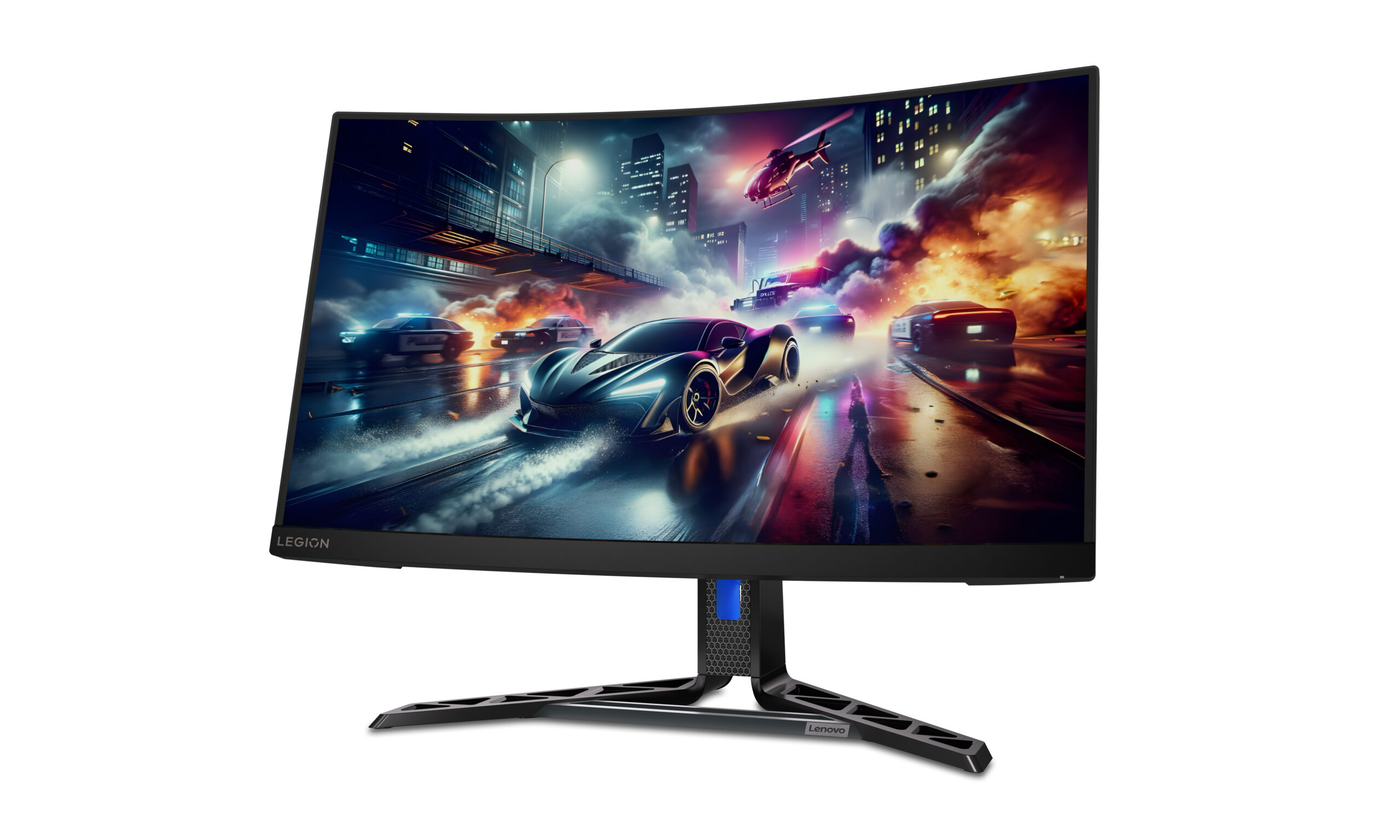 Lenovo Legion R27qc-30 monitor komputerowy 68,6 cm (27") 2560 x 1440 px Quad HD LED Czarny - obrazek 3