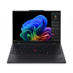 Lenovo ThinkPad T14s Gen 6 (Snapdragon) Copilot+ PC X1E-78-100 Laptop 35,6 cm (14") WUXGA 32 GB LPDDR5x-SDRAM 1 TB SSD Wi-Fi 7 (802.11be) Windows 11 Pro Angielski Czarny