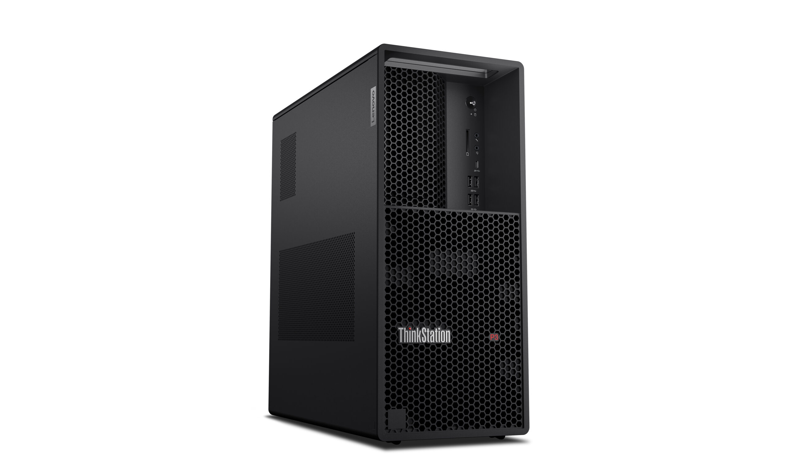 Lenovo ThinkStation P3 Tower Gen 2 Intel Core Ultra 9 285K 128 GB DDR5-SDRAM 1 TB SSD Ubuntu Linux Stanowisko Czarny - obrazek 2