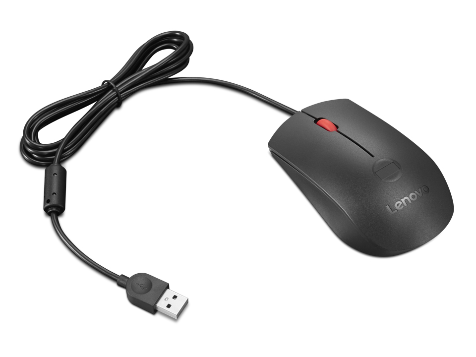 Lenovo 4Y51S24029 myszka Biuro Oburęczny USB Typu-A Optyczny 2000 DPI - obrazek 3