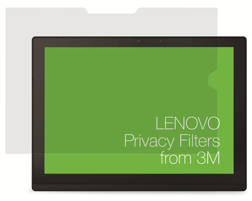 Lenovo 4XJ1D33270 filtr do ekranu 31,2 cm (12.3") Laptop Bezramkowy filtr prywatności na wyswietlacz