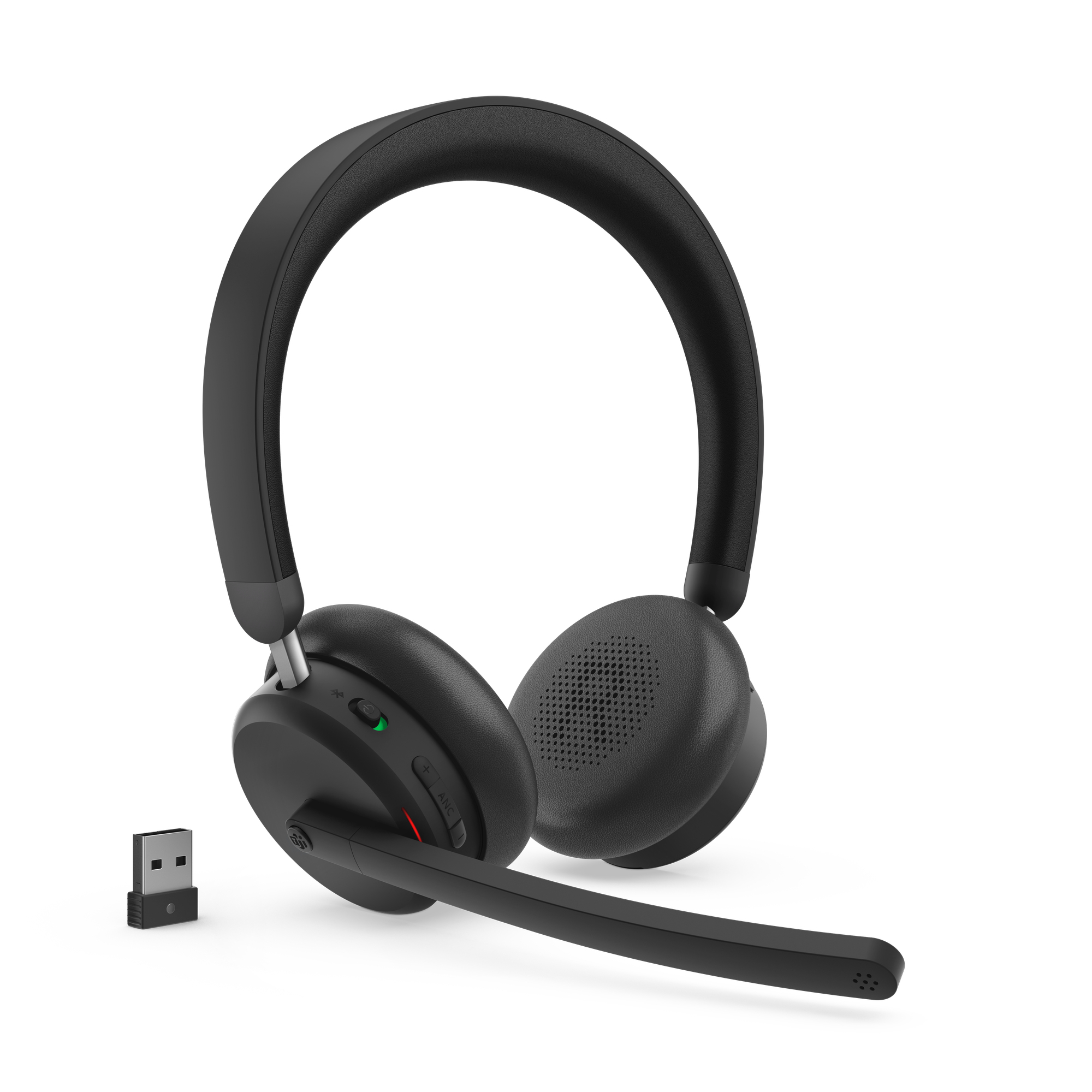Lenovo ANC Headset 6550 Zestaw słuchawkowy Bezprzewodowy Opaska na głowę Biuro/centrum telefoniczne USB Type-C Bluetooth Czarny - obrazek 4