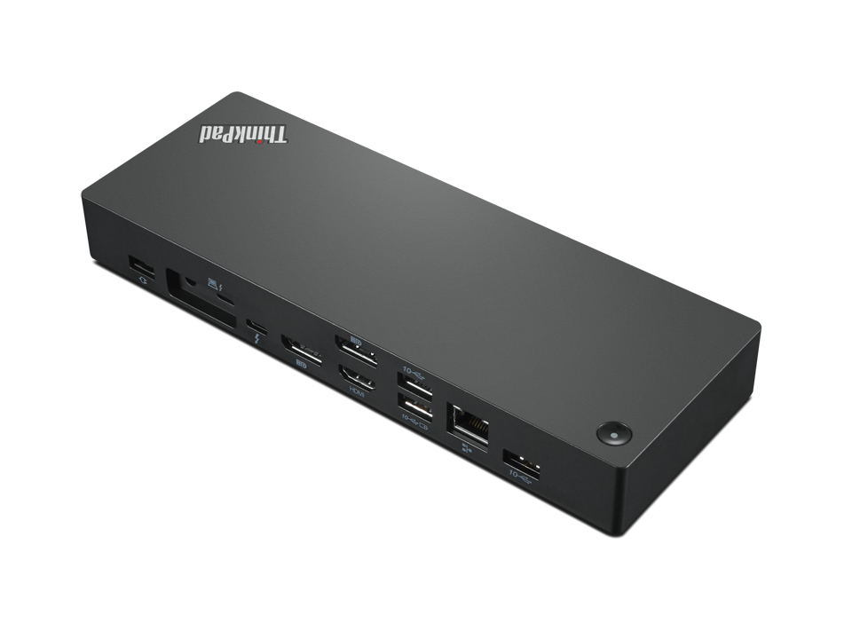 Lenovo 40B00300DK stacja dokująca Przewodowa Thunderbolt 4 Czarny, Czerwony - obrazek 2