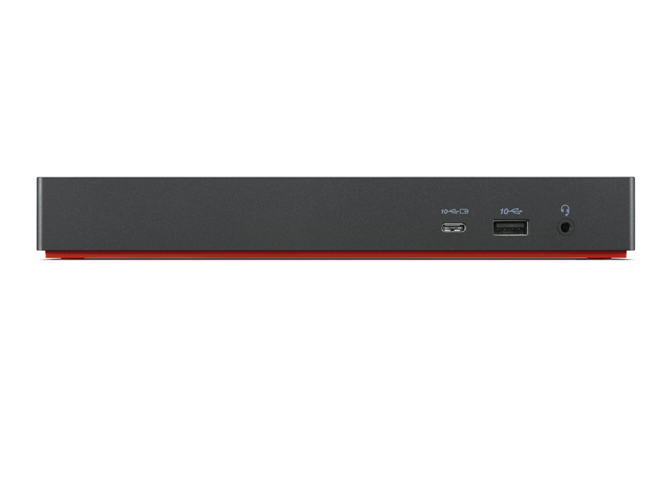 Lenovo 40B00300IT stacja dokująca Przewodowa Thunderbolt 4 Czarny, Czerwony - obrazek 4