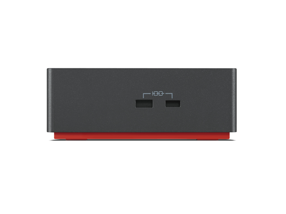 Lenovo 40B00300EU stacja dokująca Przewodowa Thunderbolt 4 Czarny, Czerwony - obrazek 3