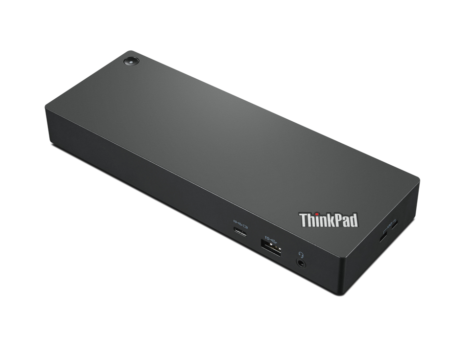 Lenovo 40B00300DK stacja dokująca Przewodowa Thunderbolt 4 Czarny, Czerwony