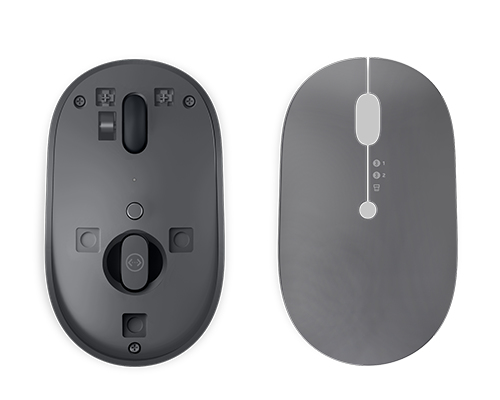 Lenovo Go Wireless Multi Device myszka Biuro Oburęczny RF Wireless + Bluetooth + USB Type-A Optyczny 2400 DPI - obrazek 5