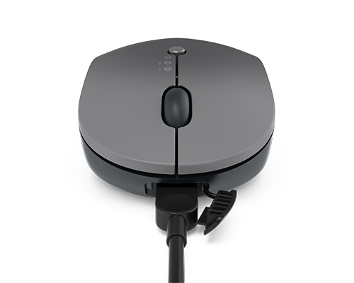 Lenovo Go Wireless Multi Device myszka Biuro Oburęczny RF Wireless + Bluetooth + USB Type-A Optyczny 2400 DPI - obrazek 4