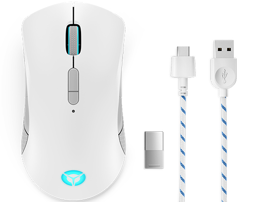 Lenovo Legion M600 Wireless Gaming myszka Oburęczny RF Wireless + Bluetooth + USB Type-A Optyczny 16000 DPI