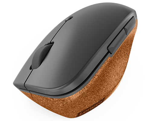 Lenovo Go Wireless Vertical myszka Biuro Po prawej stronie RF Wireless + USB Type-A Optyczny 2400 DPI - obrazek 5
