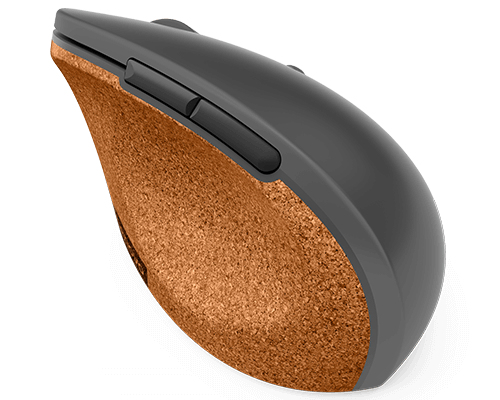 Lenovo Go Wireless Vertical myszka Biuro Po prawej stronie RF Wireless + USB Type-A Optyczny 2400 DPI - obrazek 4