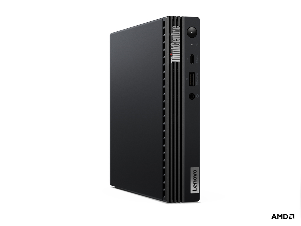 Lenovo ThinkCentre M75q AMD Ryzen™ 5 5600GE 8 GB DDR4-SDRAM 256 GB SSD Windows 11 Pro Mini PC Czarny