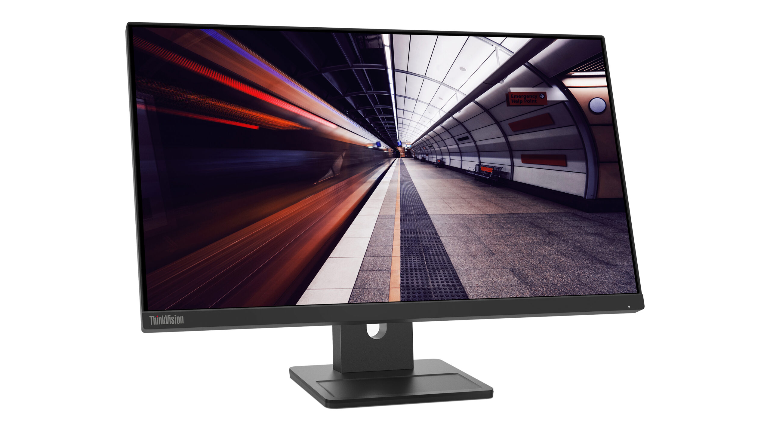 Lenovo ThinkVision E24-30 monitor komputerowy 60,5 cm (23.8") 1920 x 1080 px Full HD LED Czarny - obrazek 5
